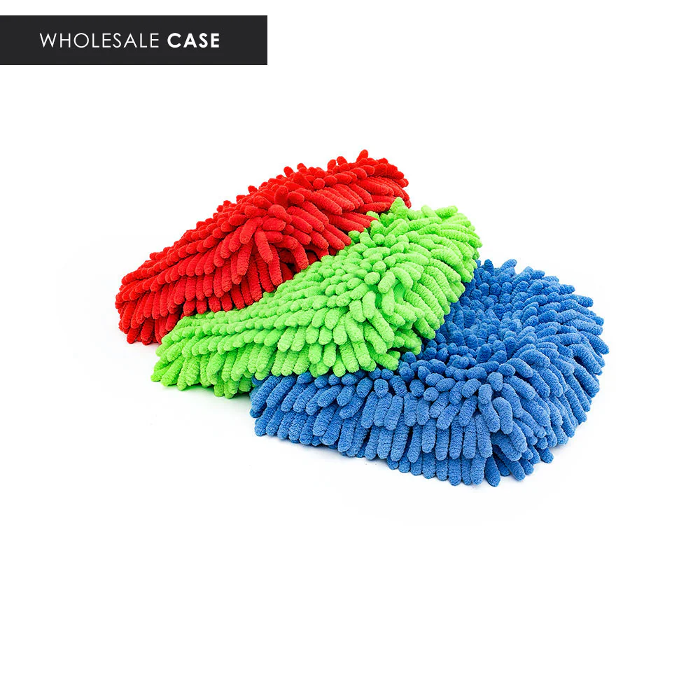 Chenille Wash Mitt - Case