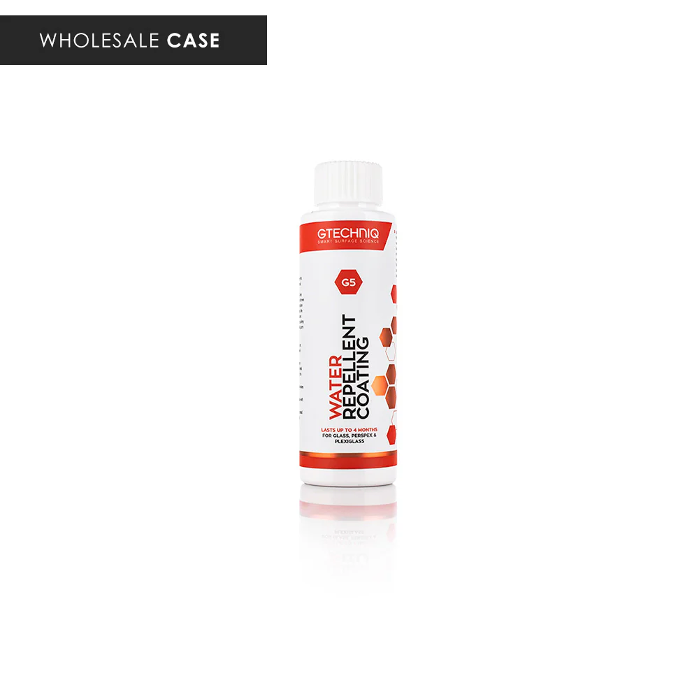 G5 Water Repellent Coating for Glass and Perspex - Case