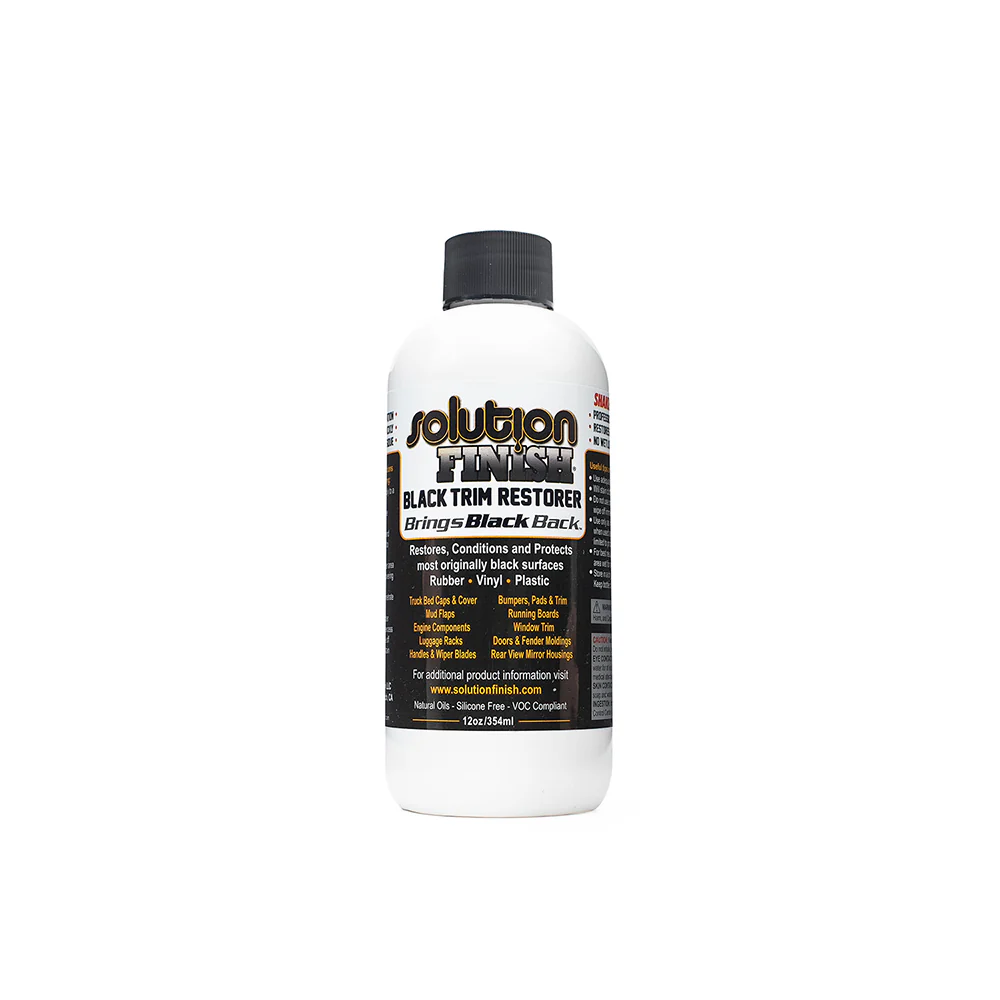 Black Trim Restorer + Over the Top Plastic Sealer Full Installation Kit - Image 3